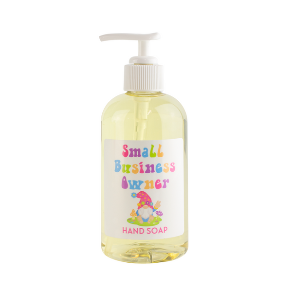 Small Business Owner Gnome - Inspirational Hand Soap
