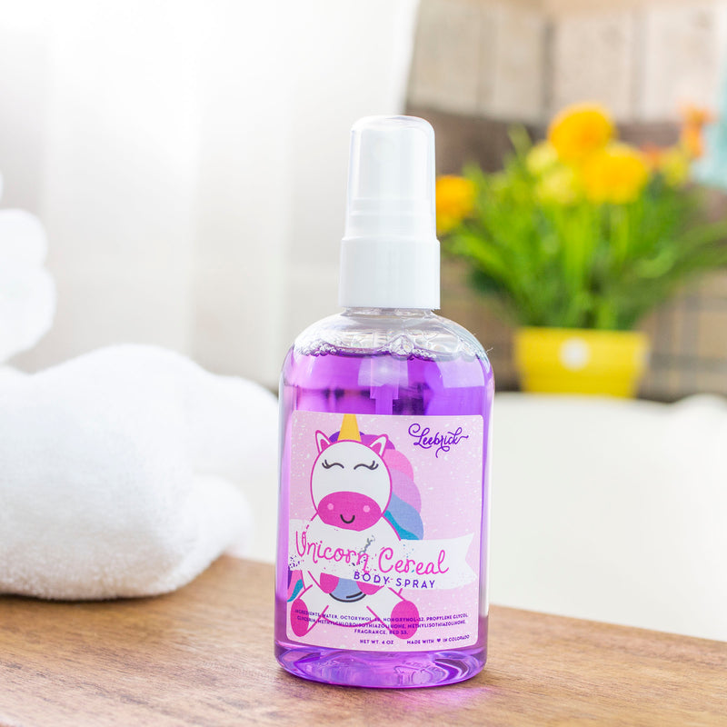 Unicorn Cereal Body Spray - Discount due to turning blue color