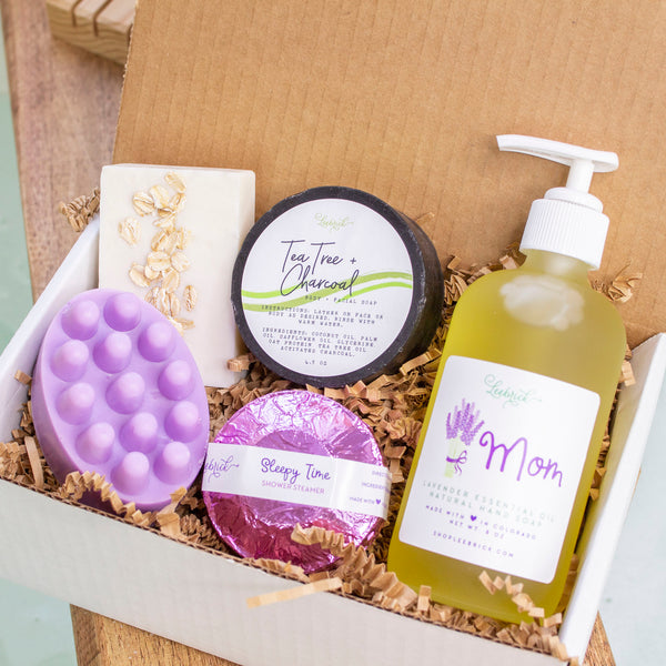 Mom Lavender Essential Oil Gift Box Set