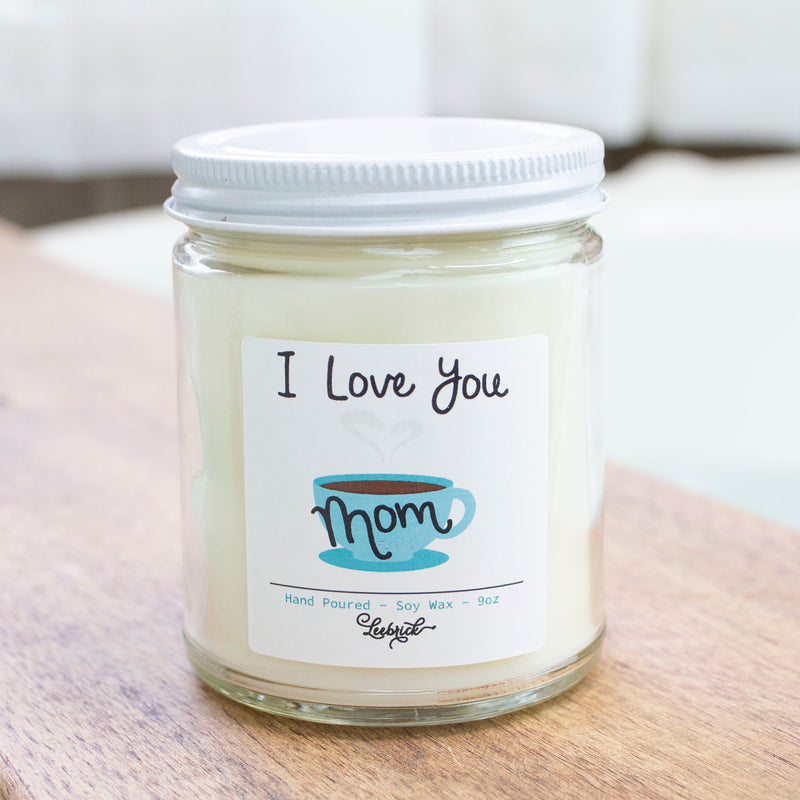 Mom Coffee Soy Blend Wax Candle