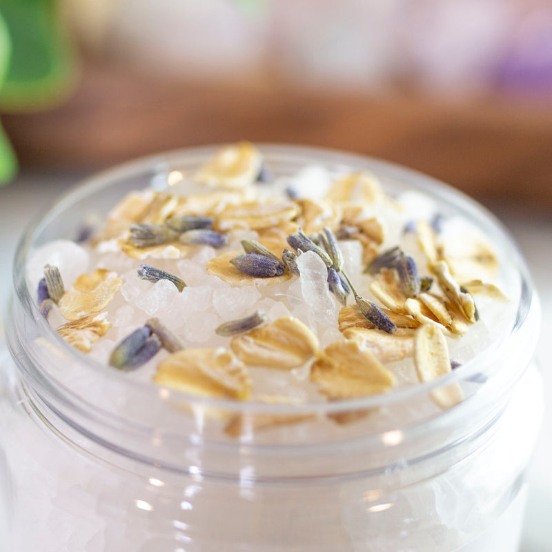 Lavender + Oatmeal Mineral Bath Salt