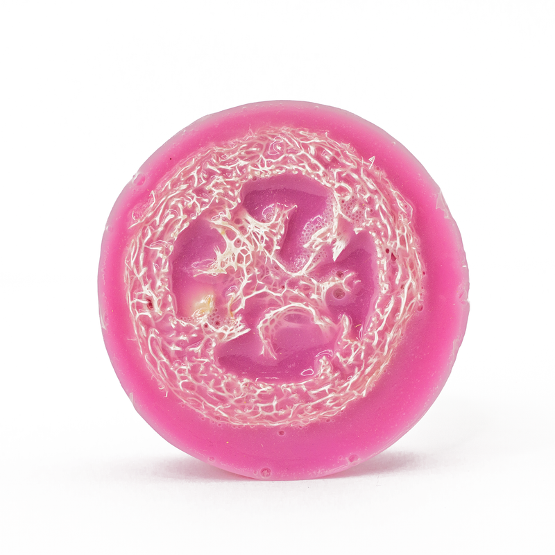 Berry Smoothie Loofah Exfoliating Soap