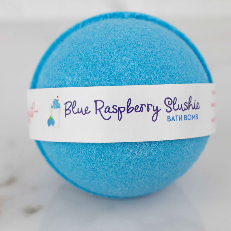 Blue Raspberry Slushie Bath Bomb