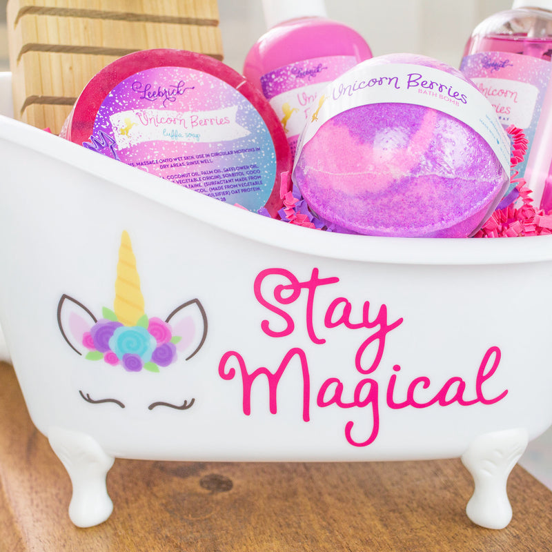 Magical unicorn bath and body gift