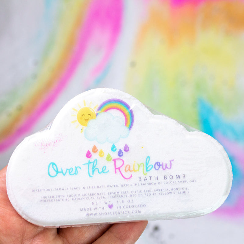 Over the Rainbow Cloud Bath Bomb