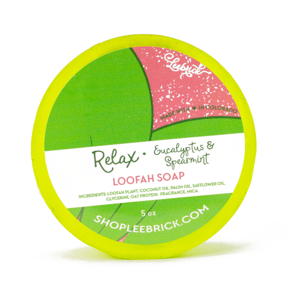 Relax - Eucalyptus & Spearmint Loofah Soap